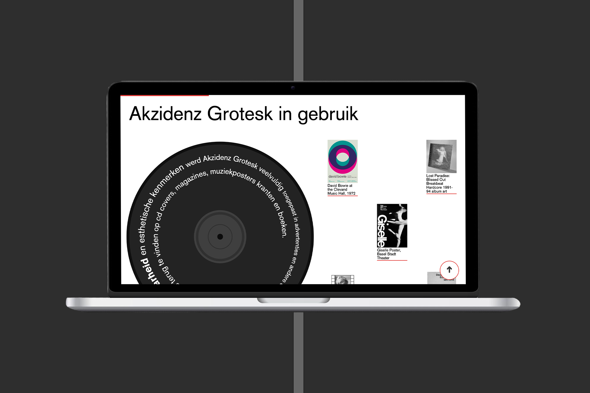 Akzidenz Grotesk website