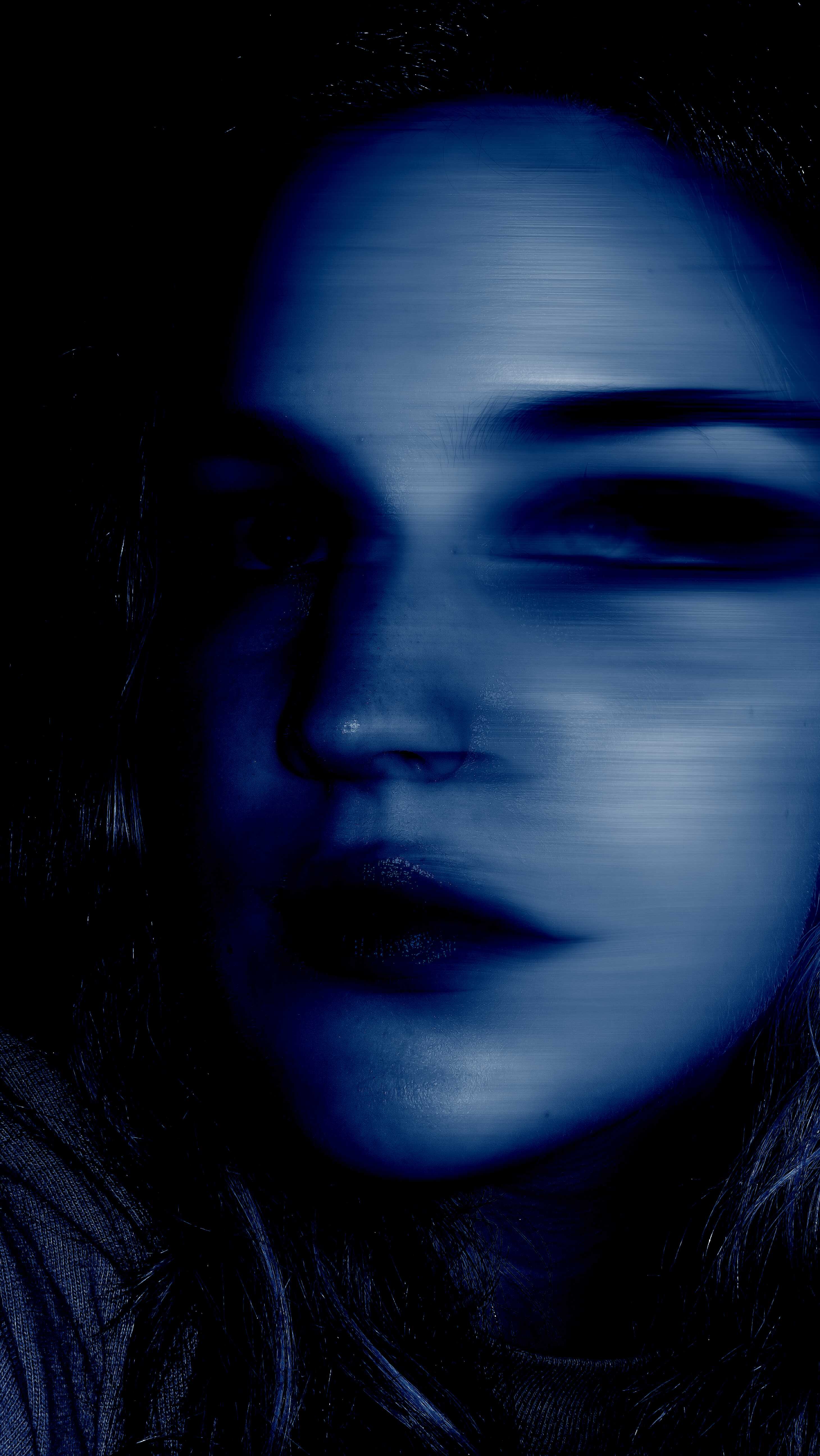 Photoshop edit of motion blur